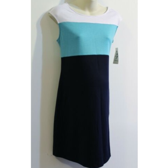 Women's Maternity Color Block Dress Size L - Picture 1 of 3